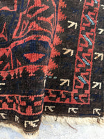 2'6 x 3'9 Antique Baluch Rug (#727) - Blue Parakeet Rugs
