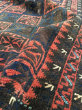 2'6 x 3'9 Antique Baluch Rug (#727) - Blue Parakeet Rugs