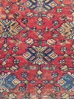3'4 x 6' Antique Hamadan Rug (#615) - Blue Parakeet Rugs