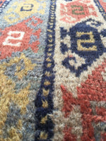 2x6 antique Turkish runner / skinny runner (#731ML) - Blue Parakeet Rugs