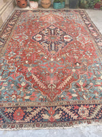 8x12 vintage persian rug 