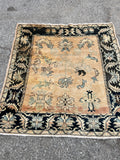 [vintage rugs] - Blue Parakeet Rugs