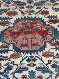 11'6 x 17'9 Antique Persian Bidjar Rug #2629 / 12x18 Vintage Rug - Blue Parakeet Rugs