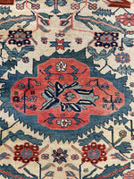 11'6 x 17'9 Antique Persian Bidjar Rug #2629 / 12x18 Vintage Rug - Blue Parakeet Rugs