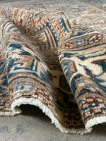 7x9 Persian Heriz Rug #2759 - Blue Parakeet Rugs