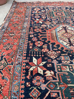 [vintage rugs] - Blue Parakeet Rugs