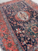 [vintage rugs] - Blue Parakeet Rugs