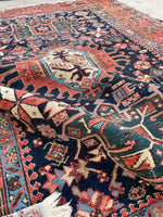 [vintage rugs] - Blue Parakeet Rugs