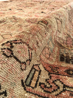 4'4 x 6'4 blush + minky Antique Malayer Rug - Blue Parakeet Rugs