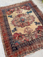 [vintage rugs] - Blue Parakeet Rugs