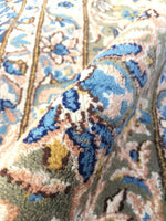 9'7 x 11'8 Vintage Persian Kerman rug (#1268) - Blue Parakeet Rugs