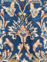 9'7 x 11'8 Vintage Persian Kerman rug (#1268) - Blue Parakeet Rugs