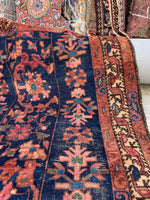 3'3 x 6'2 Antique Persian Malayer #2558ML - Blue Parakeet Rugs