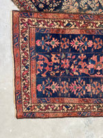 3'3 x 6'2 Antique Persian Malayer #2558ML - Blue Parakeet Rugs