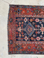 3'4 x 6'5 Antique Persian Malayer rug #2426 / 4x7 Persian rug - Blue Parakeet Rugs