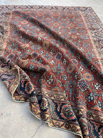 8'8 x 11'8 Antique Persian Heriz rug #2564ML - Blue Parakeet Rugs