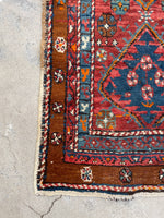2'8 x 9' Antique NW Persian runner #2428 / Skinny Persian Runner - Blue Parakeet Rugs