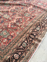9'5 x 12'5 Persian Mahal Rug (#747A) - Blue Parakeet Rugs