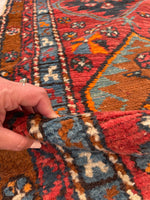 2'8 x 9' Antique NW Persian runner #2428 / Skinny Persian Runner - Blue Parakeet Rugs