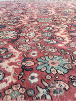 9'5 x 12'5 Persian Mahal Rug (#747A) - Blue Parakeet Rugs