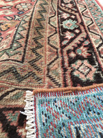 9'5 x 12'5 Persian Mahal Rug (#747A) - Blue Parakeet Rugs