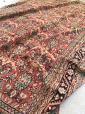 9'5 x 12'5 Persian Mahal Rug (#747A) - Blue Parakeet Rugs
