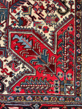 10'3 x 15'3 Vintage Oversize Tribal Heriz rug #2084 / 10x15 Vintage Rug - Blue Parakeet Rugs