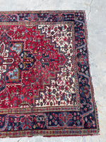 [vintage rugs] - Blue Parakeet Rugs