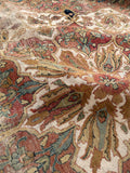 9'4 x 12'5 Antique 19th Century rug #1943ML / Large 9x12 vintage rug - Blue Parakeet Rugs