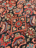 3'2 x 6'9 Antique Persian Bakhtiari rug #2437 / Small Persian Rug - Blue Parakeet Rugs
