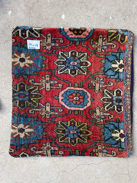 Antique Persian rug Pillow