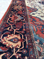 8'8 x 12' Persian Ferahan Sarouk - Blue Parakeet Rugs