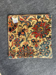 Antique Persian rug pillow