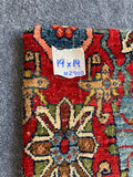 19x19 Antique Persian Rug Pillow #2900