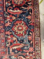 9'7 x 13'8 Antique oversize tribal rug #2090 / 10x14 Vintage Rug - Blue Parakeet Rugs