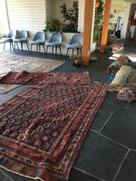 5x8 Antique Paisley Persian Afshar Rug (#1343) - Blue Parakeet Rugs