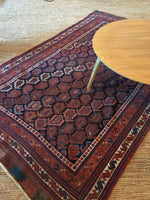 5x8 Antique Paisley Persian Afshar Rug (#1343) - Blue Parakeet Rugs