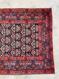 3'1 x 11'3 Antique Persian Runner #2256 / 3x11 Vintage Runner - Blue Parakeet Rugs