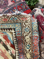 1'5 x 1'9 Antique Persian Bag Face #1825 / Saddlebag Bag Face
