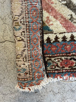 1'5 x 1'9 Antique Persian Bag Face #1825 / Saddlebag Bag Face