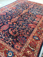 [vintage rugs] - Blue Parakeet Rugs