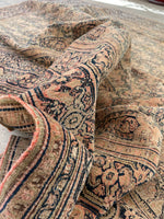 6x9 Antique Persian Mashhad Rug #2257 / 6x9 vintage rug - Blue Parakeet Rugs