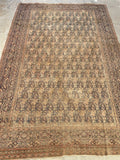 6x9 Antique Persian Mashhad Rug #2257 / 6x9 vintage rug - Blue Parakeet Rugs