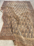 6x9 Antique Persian Mashhad Rug #2257 / 6x9 vintage rug - Blue Parakeet Rugs
