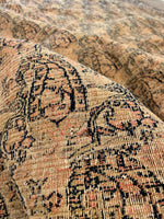 6x9 Antique Persian Mashhad Rug #2257 / 6x9 vintage rug - Blue Parakeet Rugs