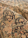6x9 Antique Persian Mashhad Rug #2257 / 6x9 vintage rug - Blue Parakeet Rugs