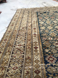 4'2 x 6'5 Chi Chi Rug / Antique Caucasian Rug / Small Rug (#223) - Blue Parakeet Rugs