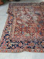 [vintage rugs] - Blue Parakeet Rugs