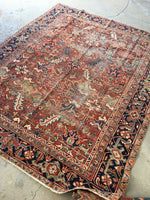 [vintage rugs] - Blue Parakeet Rugs