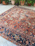 [vintage rugs] - Blue Parakeet Rugs